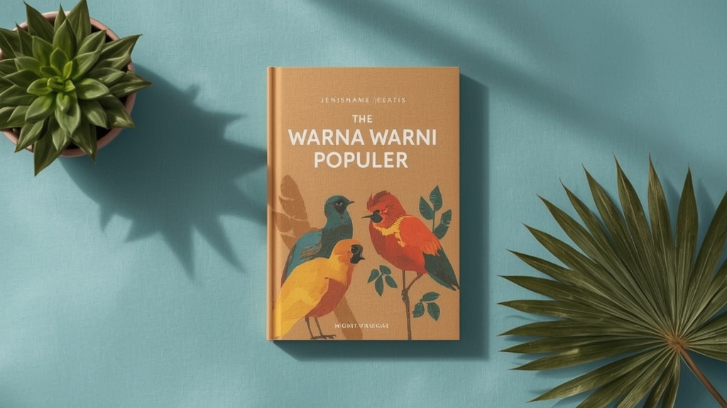 Jenis Nama Kertas Sampul Buku Warna-Warni Populer